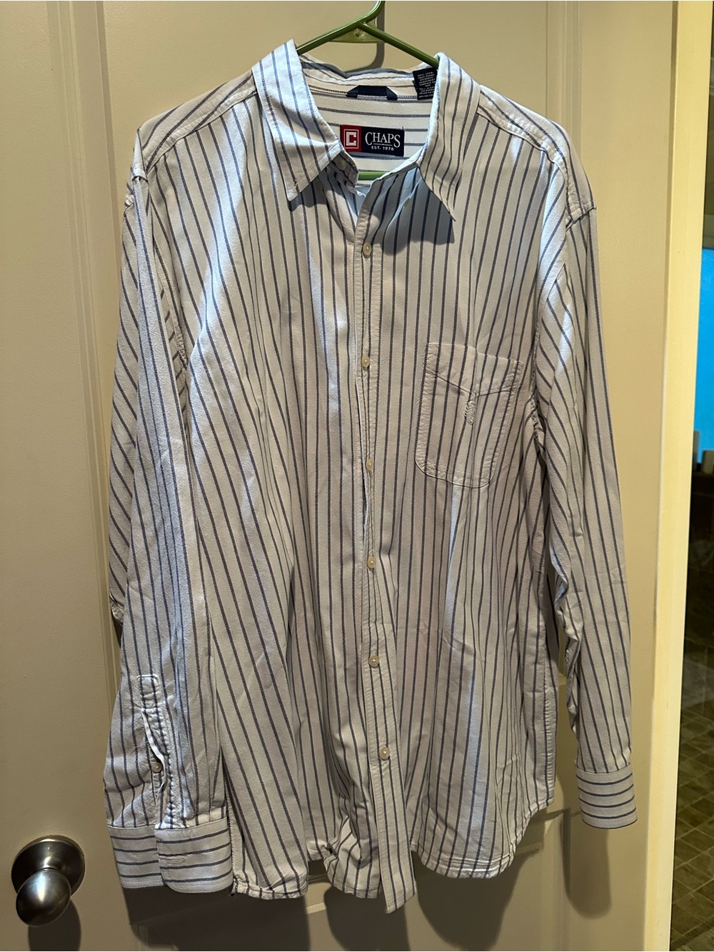 Chaps Men’s Button Down Shirt Size XL
